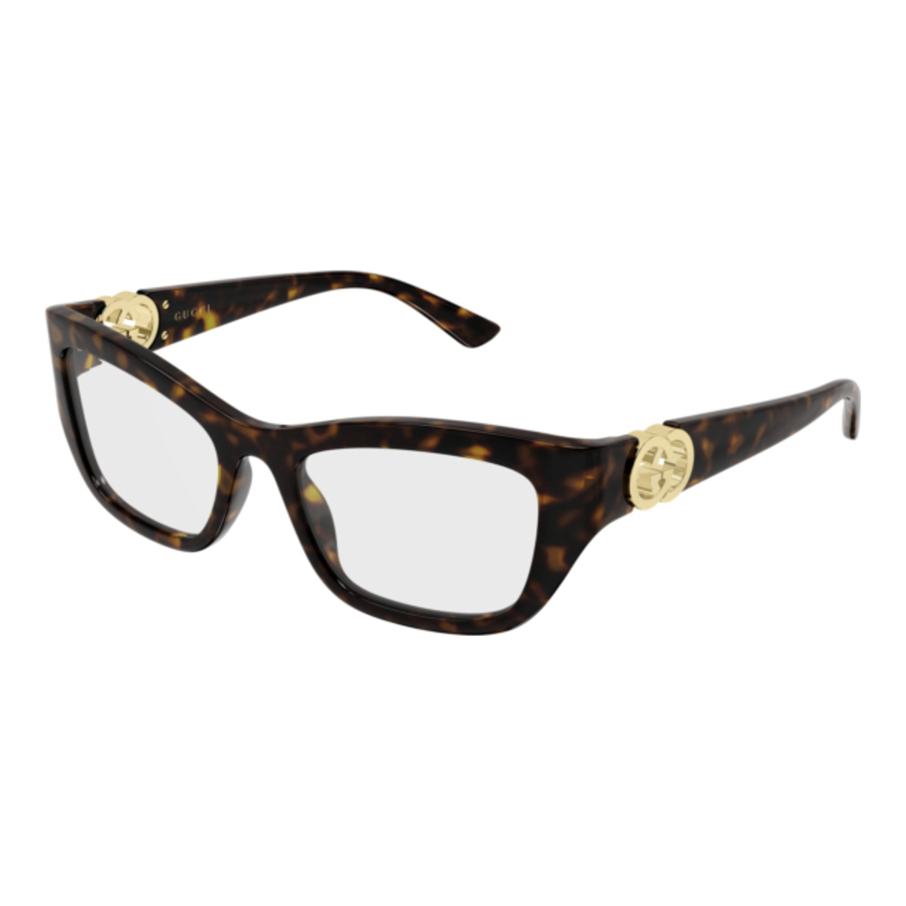 NWT Gucci GG2125o Havana 52mm Eyeglasses
